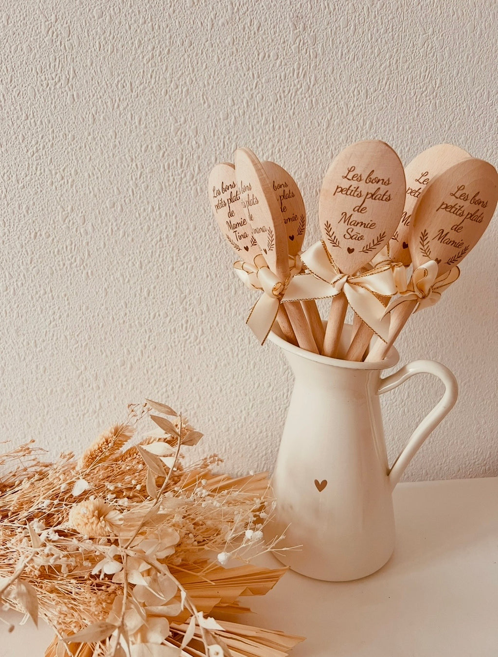 Cuillère patisse en bois