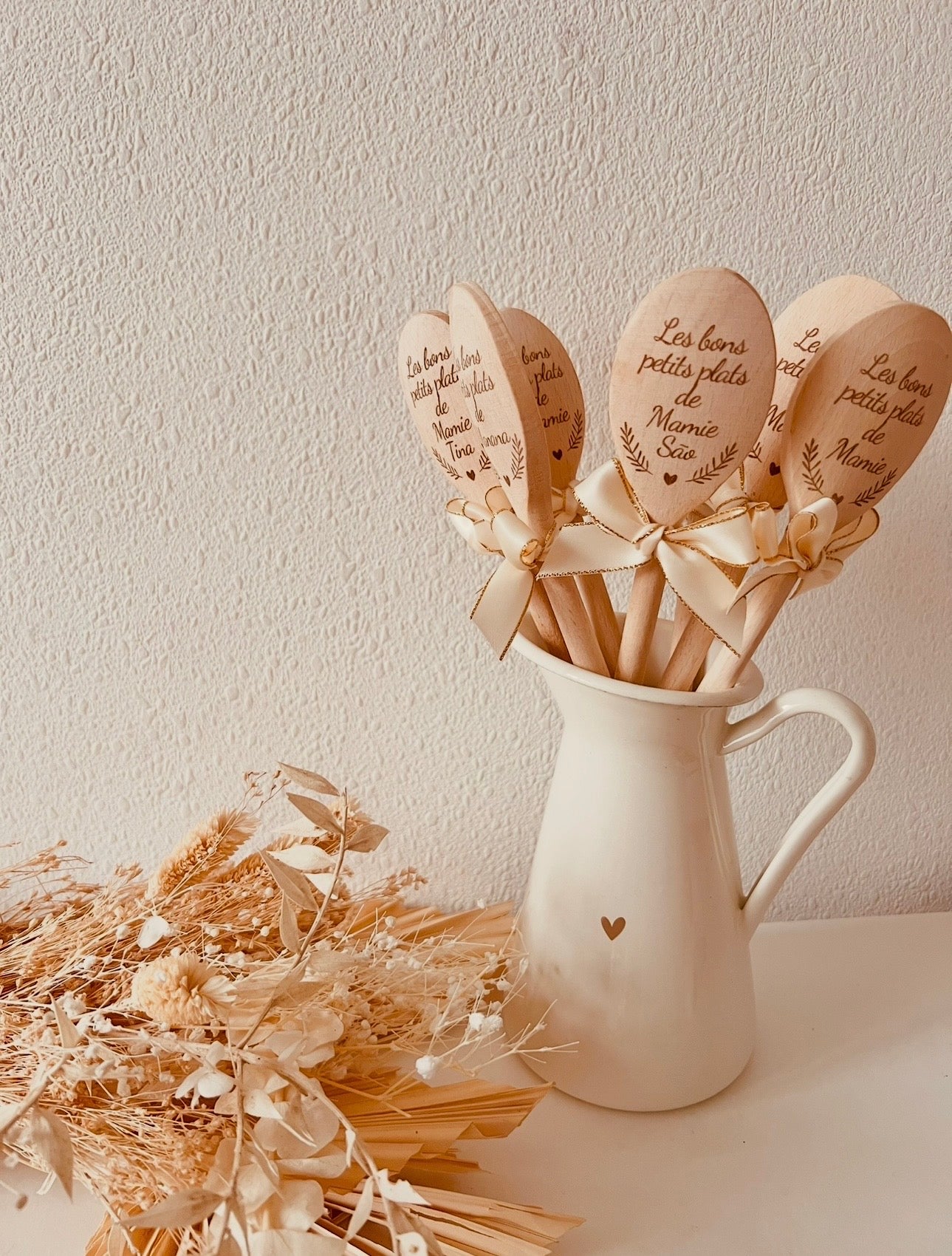 Cuillère patisse en bois