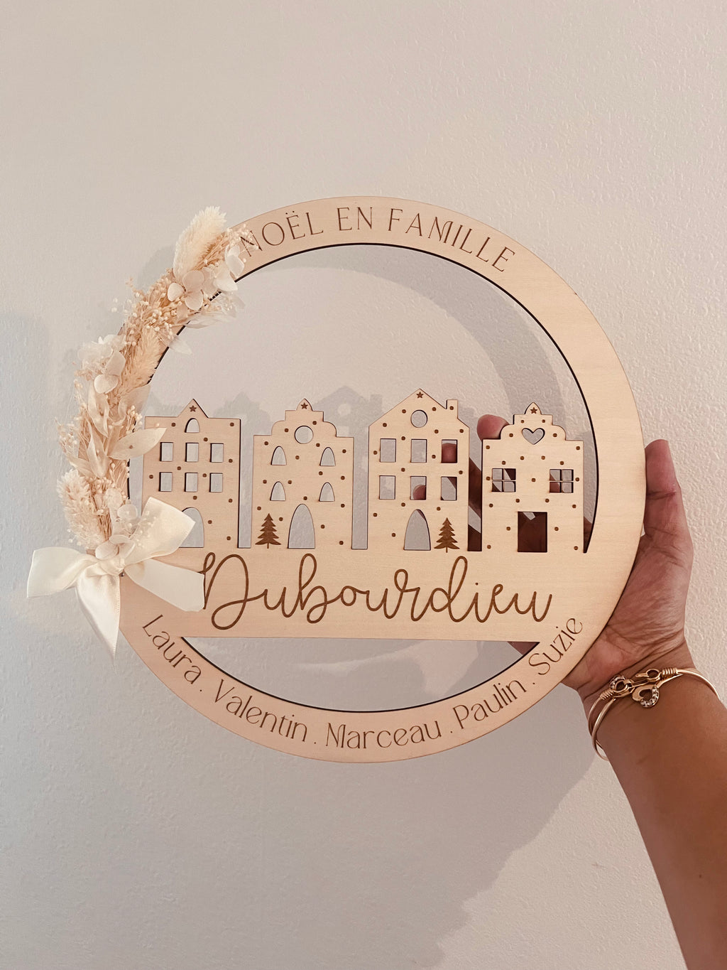 Village de Noël - Couronne de l'avent