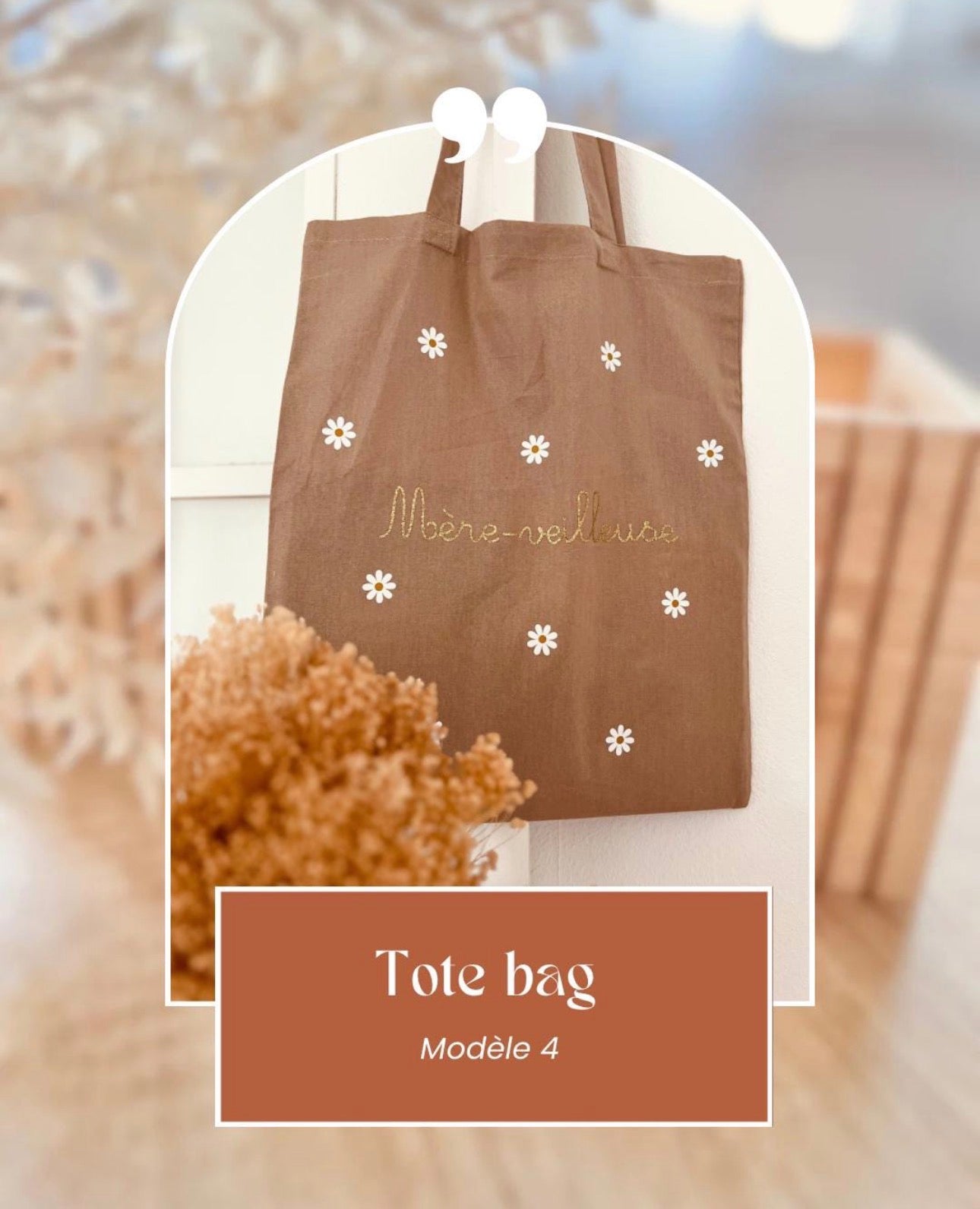 Tote bag personnalisé.