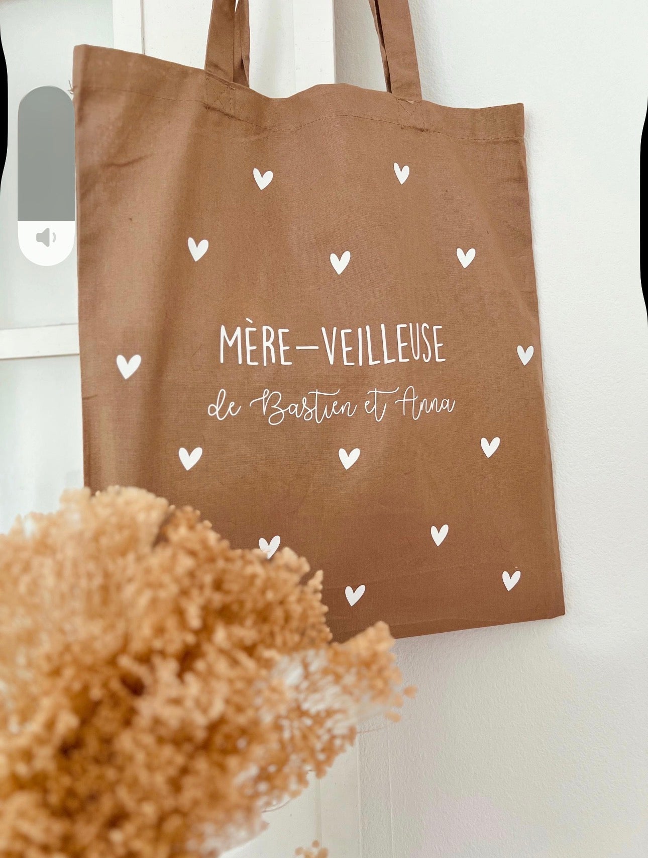 Tote bag personnalisé.