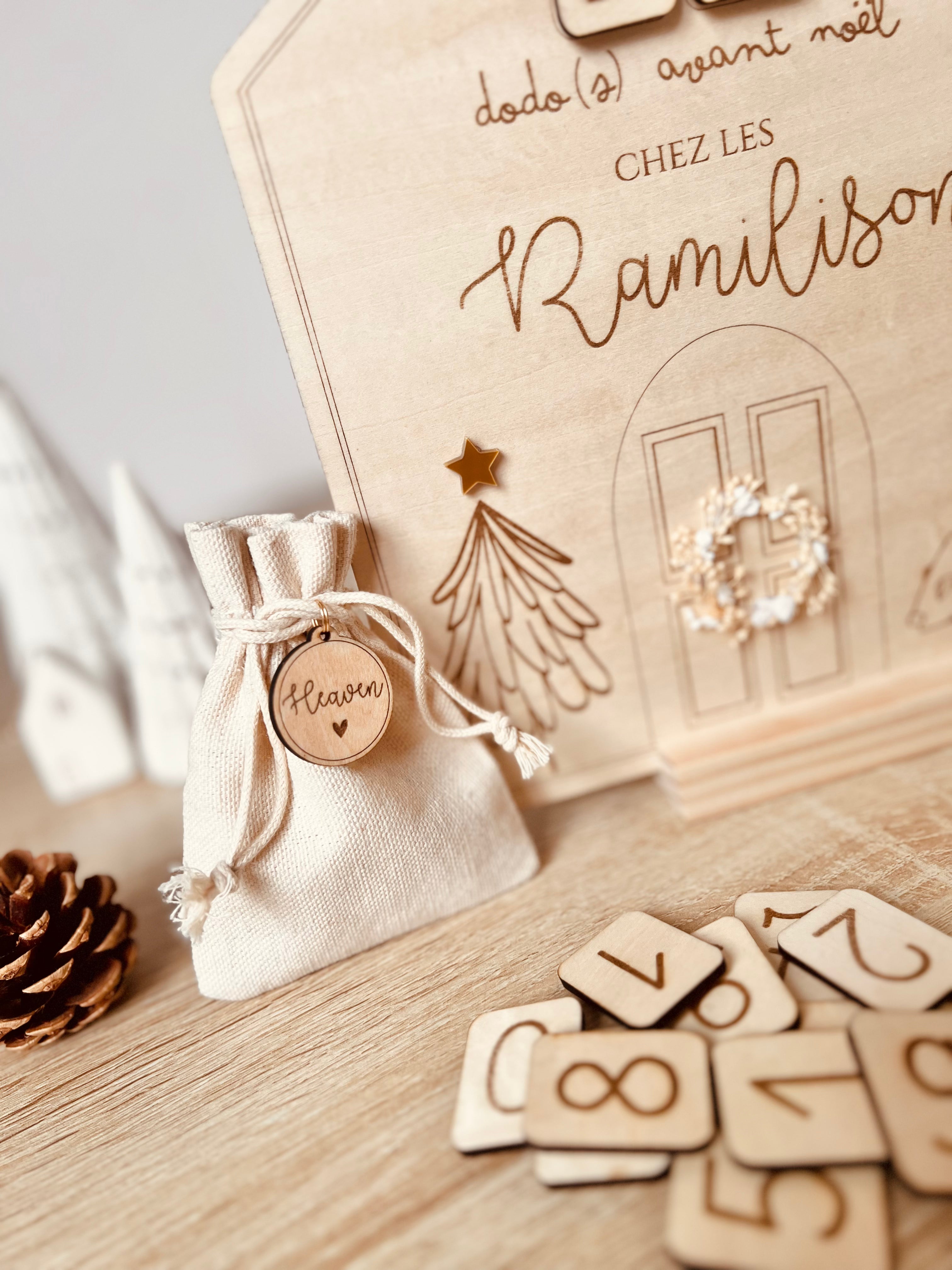 Calendrier de l'avent - décompte pour Noël